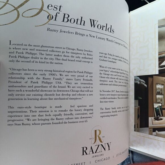 2018 Waldorf Astoria Chicago Luxury Art Book - Rare With Lots of Pictures HC - Picture 5 of 15